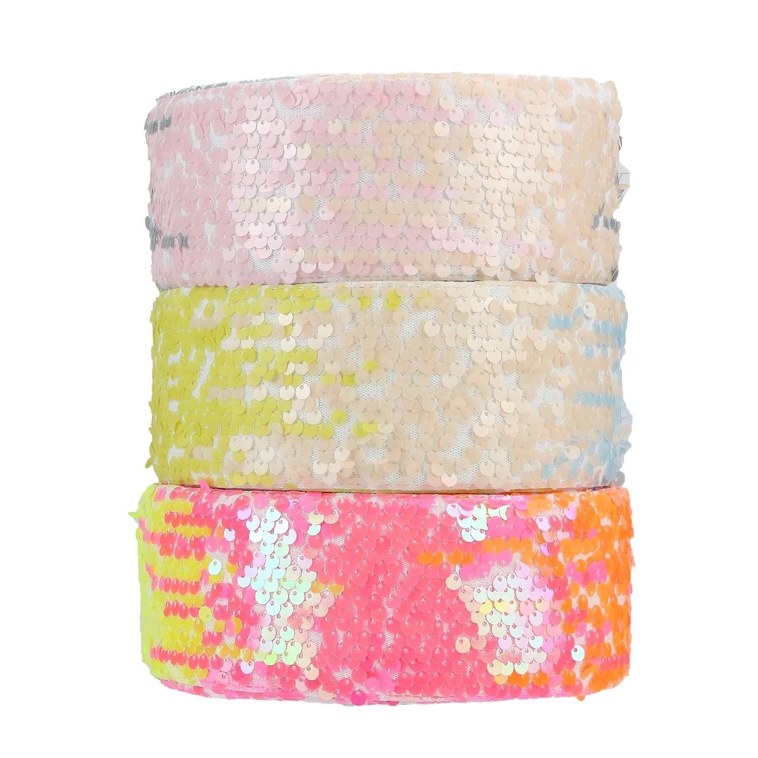 Midi New Arrival Bright Color-mixing Sequin Ribbon For Party Dress Decoration Hair Bows, Mixing color/customized
Midi New Arrival Bright Color-mixing Sequin Ribbon For Party Dress Decoration Hair Bows, Mixing color/customized