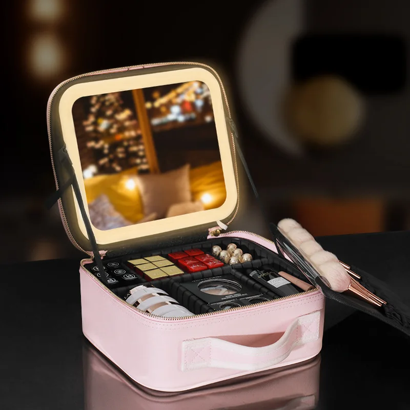 Wholesale custom makeup bag pu leather travel portable zipper makeup artist bags professional storage case for woman makeup
Wholesale custom makeup bag pu leather travel portable zipper makeup artist bags professional storage case for woman makeup