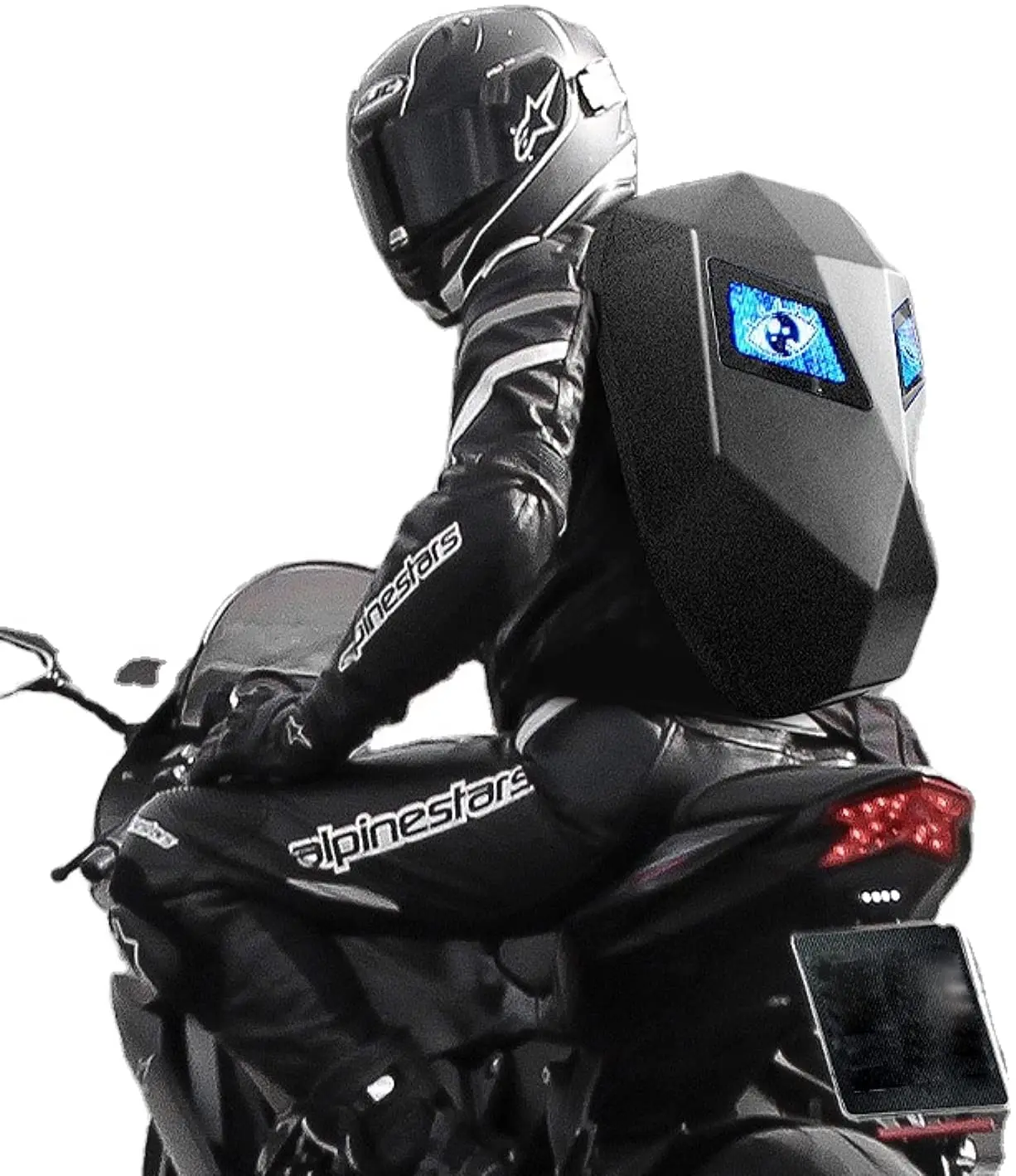 New Super Cool Fashion App Control LED Bag Black 3D Iron Man Hard Shell Backpack With Led Display
New Super Cool Fashion App Control LED Bag Black 3D Iron Man Hard Shell Backpack With Led Display