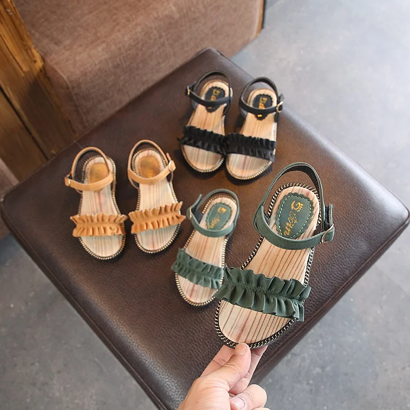 2021 Summer fashion new kids girls flower princess shoes comfortable flat sandals, White, pink,black
2021 Summer fashion new kids girls flower princess shoes comfortable flat sandals, White, pink,black