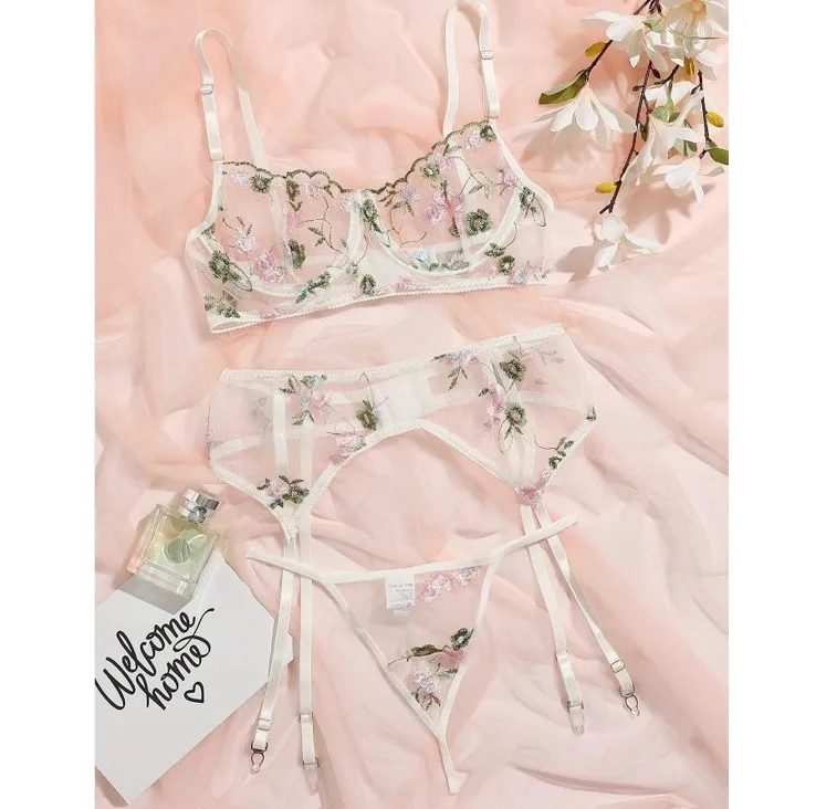 sfy1683 hot sale 3pcs sexy lingeries set mesh flower erotic women underwear transparent bra sexy lingerie
sfy1683 hot sale 3pcs sexy lingeries set mesh flower erotic women underwear transparent bra sexy lingerie