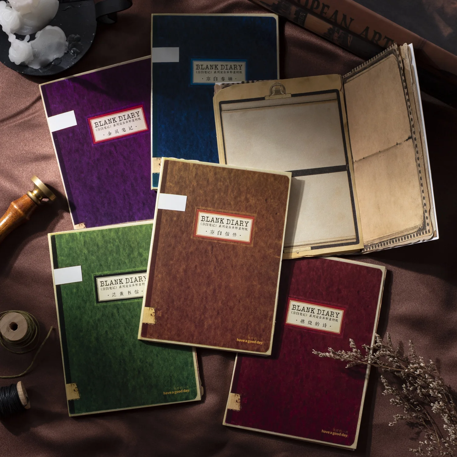 30 Pieces Material Paper Blank Notebook Series Garbage Notebook Retro Special-Shaped Materials into 6 models
30 Pieces Material Paper Blank Notebook Series Garbage Notebook Retro Special-Shaped Materials into 6 models