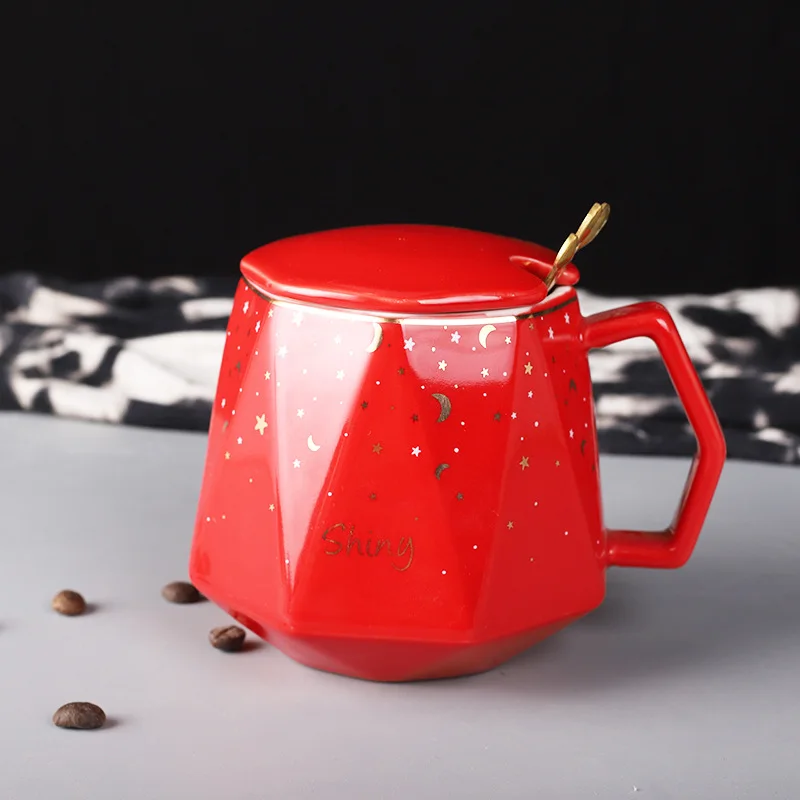 Custom Mugs Sublimation Nordic Coffee Cup Creative Diamond Mug Geometric Mug, Customized color
Custom Mugs Sublimation Nordic Coffee Cup Creative Diamond Mug Geometric Mug, Customized color
