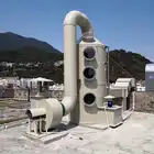 Industrial wet dust collector systems gas scrubber