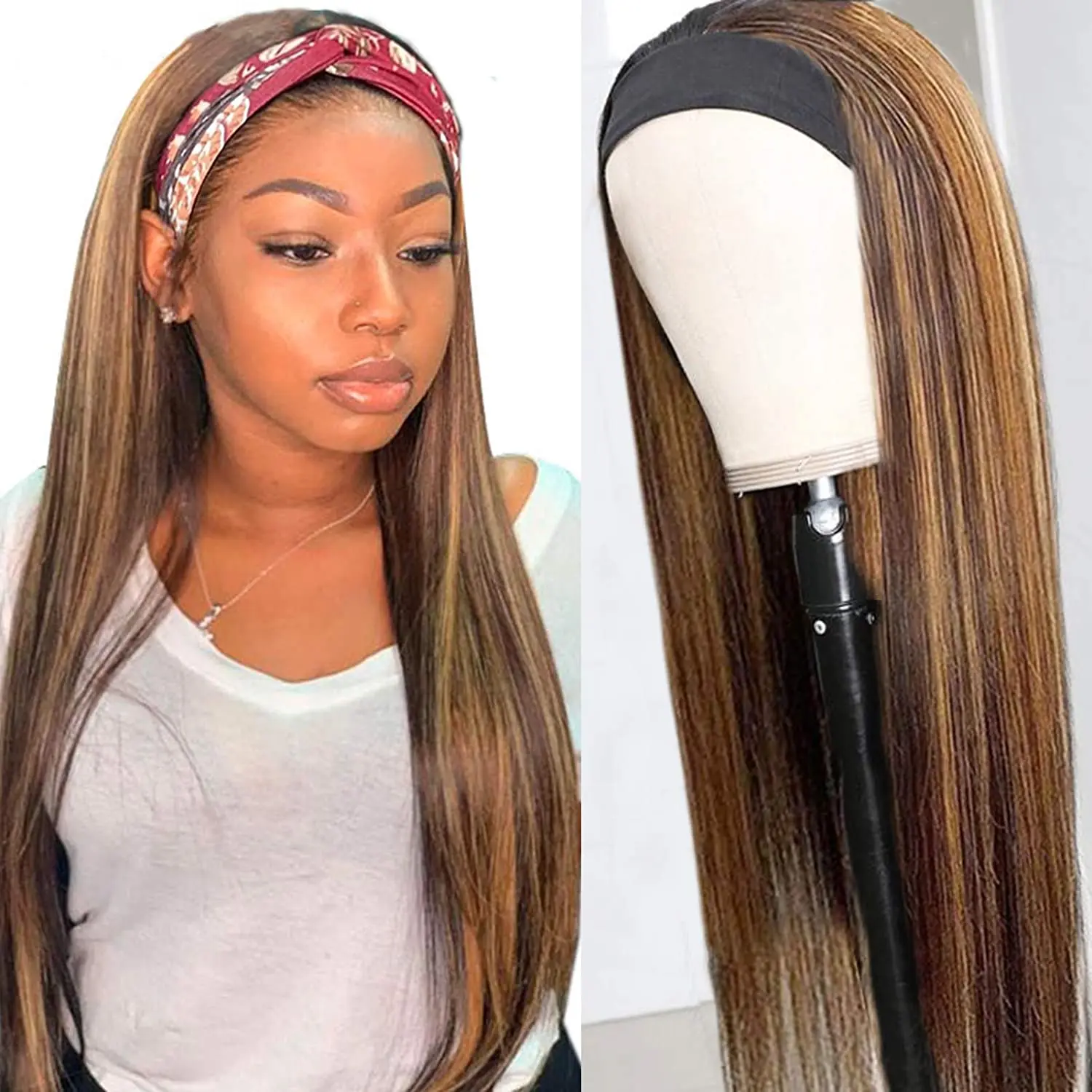 Vp Wholesale Cuticle Aligned Virgin Human Hair Headband Wig No Lace Head Band Wigs Headband Wigs Human Hair For Black Women
Vp Wholesale Cuticle Aligned Virgin Human Hair Headband Wig No Lace Head Band Wigs Headband Wigs Human Hair For Black Women