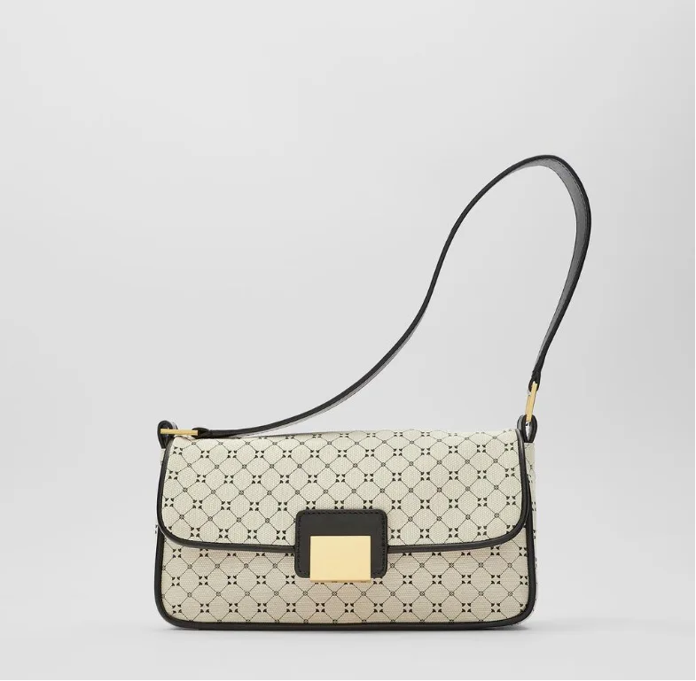 new arrival handbag women's underarm color matching bag geometric printed shoulder bag canvas Plaid small square bag
new arrival handbag women's underarm color matching bag geometric printed shoulder bag canvas Plaid small square bag
