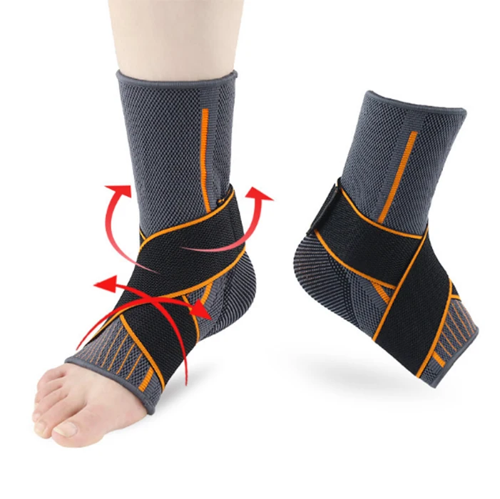 Top quality compression Breathable Ankle brace Ankle Support strap Compression Brace for Sport, Dark grey 
Top quality compression Breathable Ankle brace Ankle Support strap Compression Brace for Sport, Dark grey