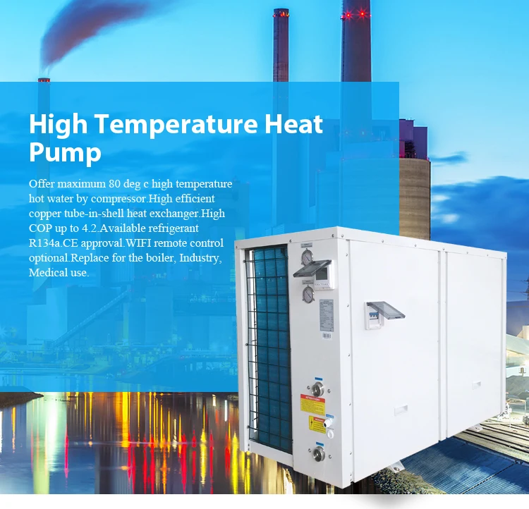 Heat Pump, 26kw, 30kw, 85°C - detail 2