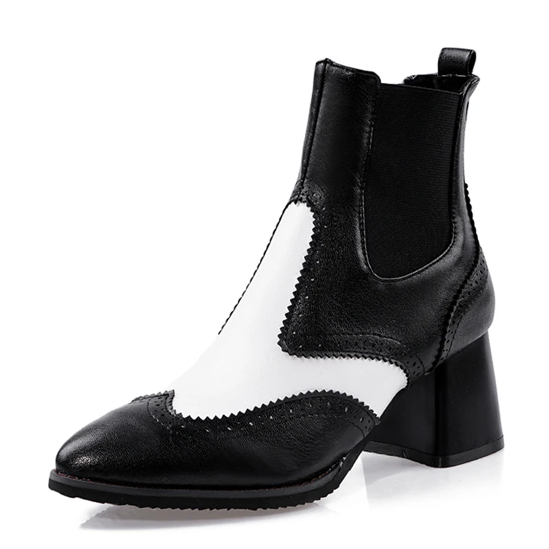 Mixed Colors Chelsea Boots Pointed Toe Elastic Band Women Ankle Boots PU Leather Patchwork 2021 Autumn Winter Warm Casual Shoes
Mixed Colors Chelsea Boots Pointed Toe Elastic Band Women Ankle Boots PU Leather Patchwork 2021 Autumn Winter Warm Casual Shoes