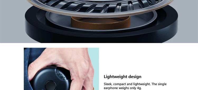 New Zeblaze Zepods TWS 5.0 Bluetooth Headset Wireless Call Smart Binaural Button Switch 500mAh Charging Box Wireless Charging - ANKUX.COM