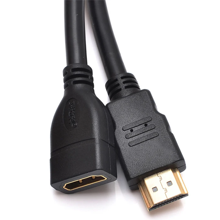 HD-MI male to female conversion cable HDTV adapter for TV Notebook computer Extension Cable
HD-MI male to female conversion cable HDTV adapter for TV Notebook computer Extension Cable