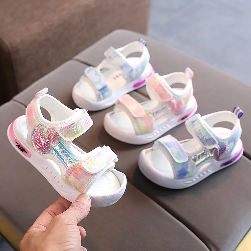 Girls' Sandals 2022 New Summer Anti Kick Colorful Sandals Breathable Soft Bottom Children's Shoes EVA Soft Bottom Beach Shoes
Girls' Sandals 2022 New Summer Anti Kick Colorful Sandals Breathable Soft Bottom Children's Shoes EVA Soft Bottom Beach Shoes