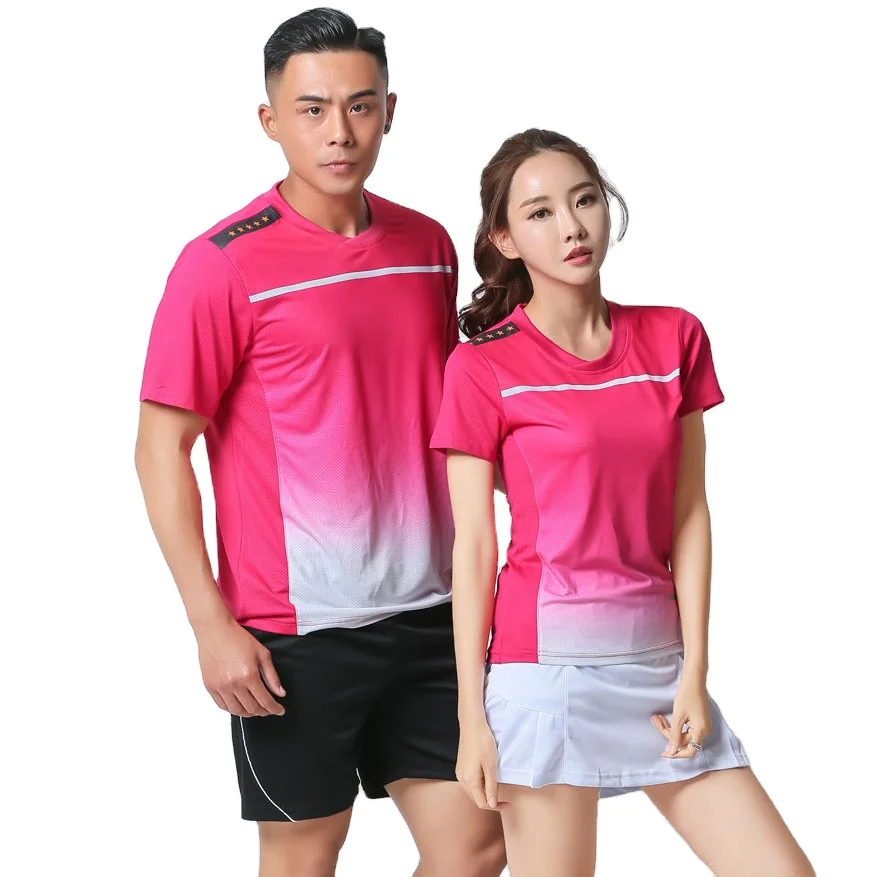 Girl Table Sets Girls tshirts table tennis Suits Fresh Color Men / Women Shirt Tennis Shorts Quick Dry Badminton Set
Girl Table Sets Girls tshirts table tennis Suits Fresh Color Men / Women Shirt Tennis Shorts Quick Dry Badminton Set