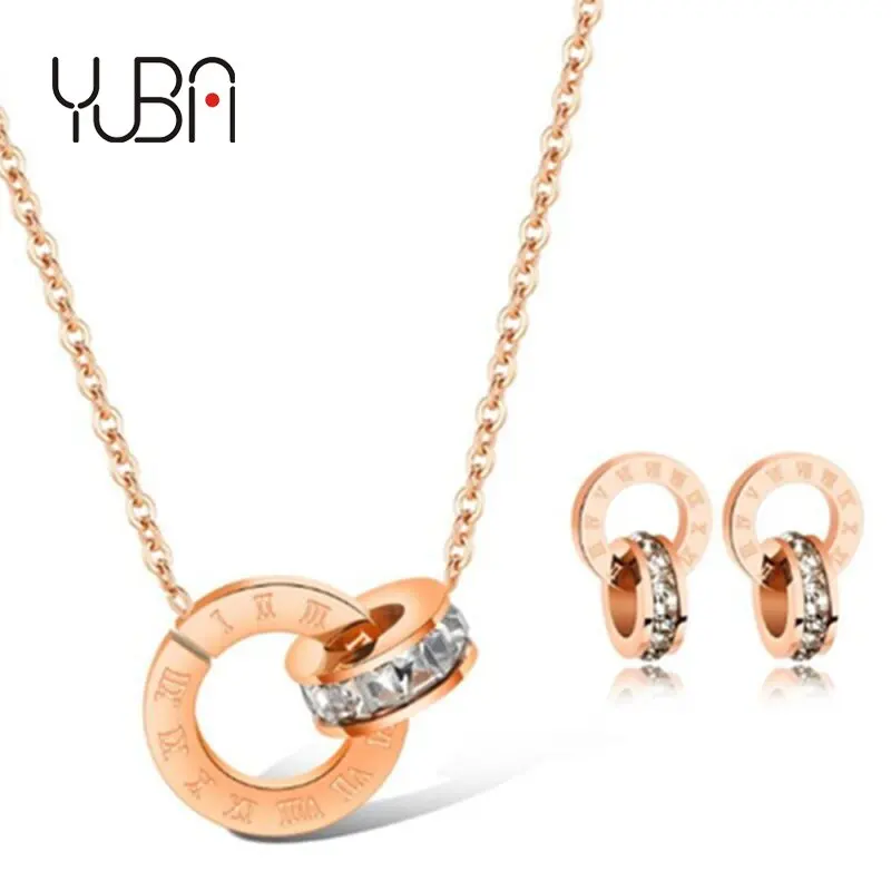 Wholesale Engravable Rhinestone Double Round Rose Gold Ring Necklace Jewelry Setwholesale, Rose gold color
Wholesale Engravable Rhinestone Double Round Rose Gold Ring Necklace Jewelry Setwholesale, Rose gold color