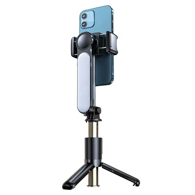 Smart Selfie Stick Tripod 360 Degree Rotation Stabilizer Wireless Remote Control Flexible For Phone Selfie Stick With Light, Black/white
Smart Selfie Stick Tripod 360 Degree Rotation Stabilizer Wireless Remote Control Flexible For Phone Selfie Stick With Light, Black/white