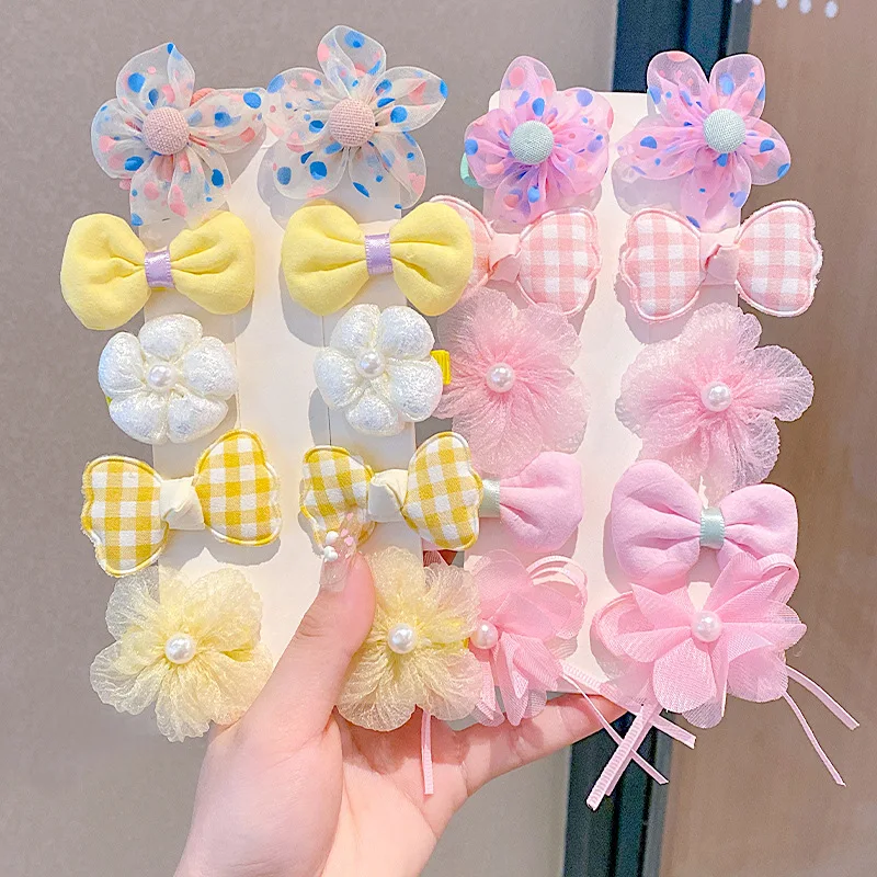 MIO Colorful Kids Hair Accessories Sets 10pcs/set Flower Bow Hair Clip Sweet Princess Alligator Clips Side Hair Pins For Girls
MIO Colorful Kids Hair Accessories Sets 10pcs/set Flower Bow Hair Clip Sweet Princess Alligator Clips Side Hair Pins For Girls