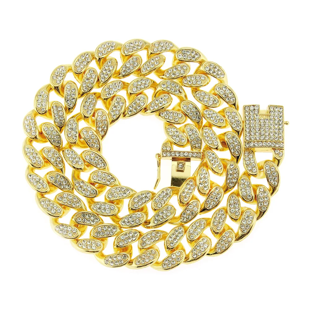 Fashion Men Miami Cuban Chain Hip Hop Necklace Link Bling Zircon Copper Rock Jewelry
Fashion Men Miami Cuban Chain Hip Hop Necklace Link Bling Zircon Copper Rock Jewelry