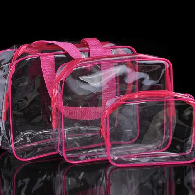 F10830A High quality Transparent large multifunctional zipper toiletries bag, Customized
F10830A High quality Transparent large multifunctional zipper toiletries bag, Customized