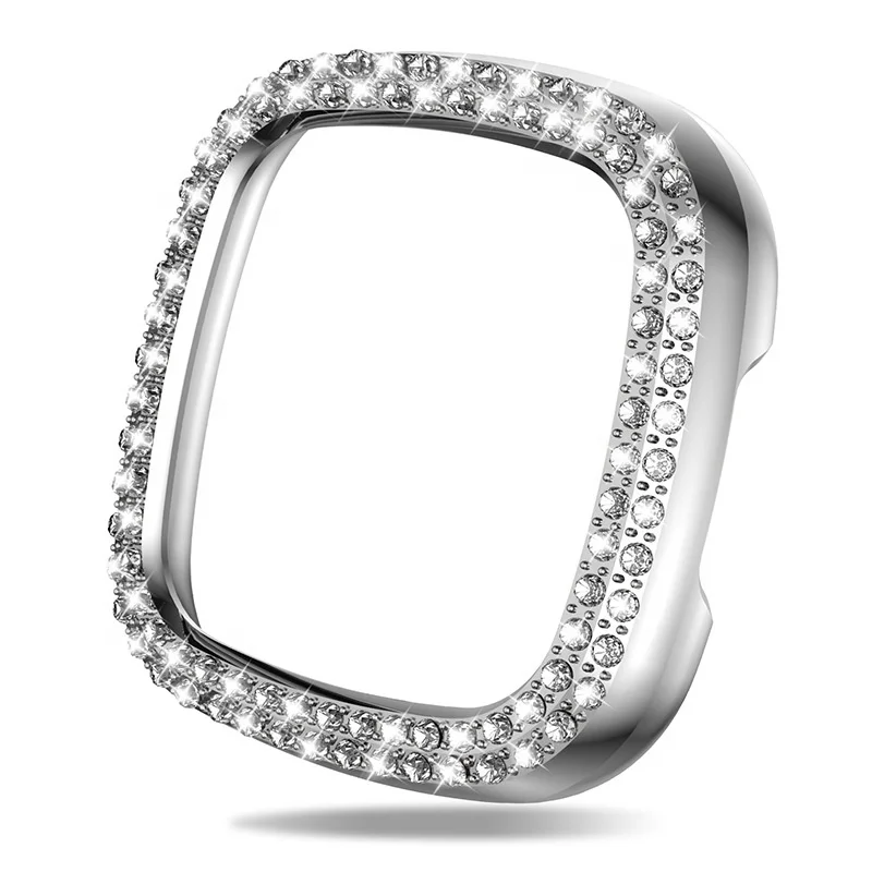 HOT SALE Bling Luxury PC Material Watch Diamonds Watch Protective Case for Fitbit Versa 3 for Fitbit Sense 2021
HOT SALE Bling Luxury PC Material Watch Diamonds Watch Protective Case for Fitbit Versa 3 for Fitbit Sense 2021