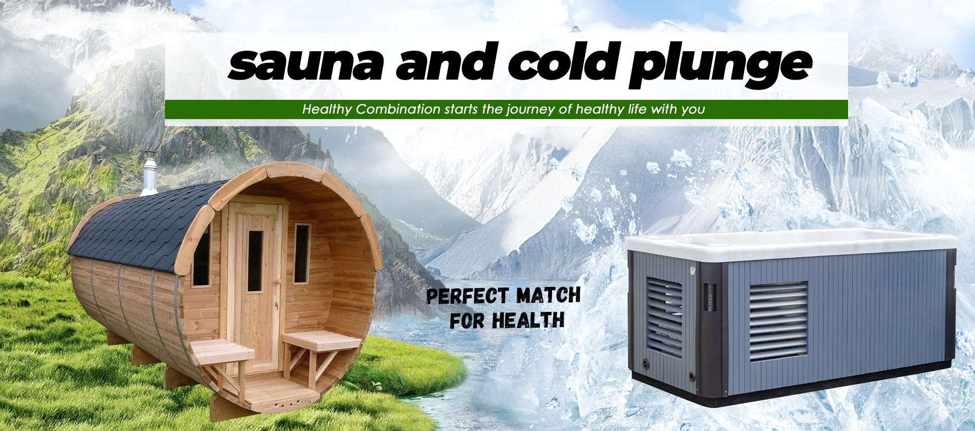 Sauna and Ice bath