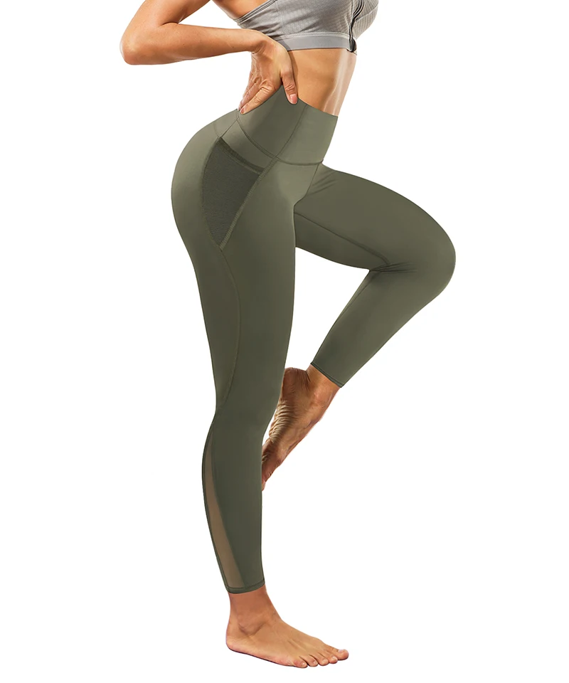 Custom Logo Women Active Wear High Waisted Butt Lifter Pants Mesh Yoga Leggings with Dual Side Pocket
Custom Logo Women Active Wear High Waisted Butt Lifter Pants Mesh Yoga Leggings with Dual Side Pocket