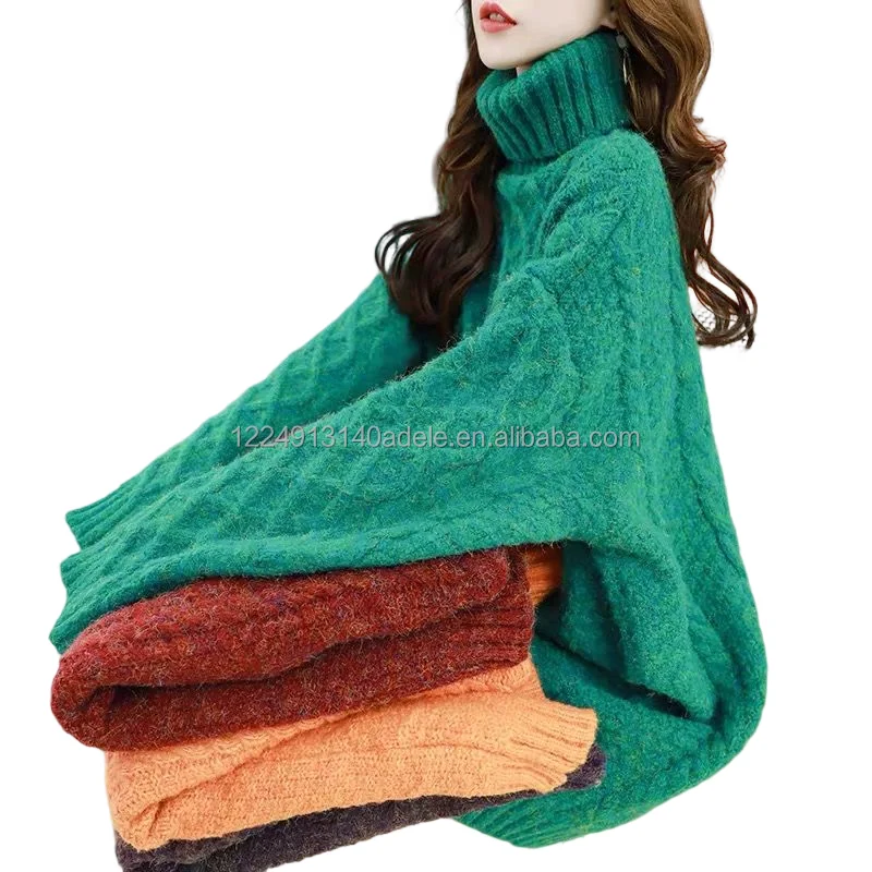 Custom Ladies Wool Knitted Winter Turtleneck Jumpers 100% Cashmere Sweater For Women
Custom Ladies Wool Knitted Winter Turtleneck Jumpers 100% Cashmere Sweater For Women