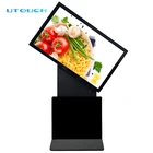 43 49 55 65 Inch floor standing touch screen landscape and portrait rotating screen digital advertising player