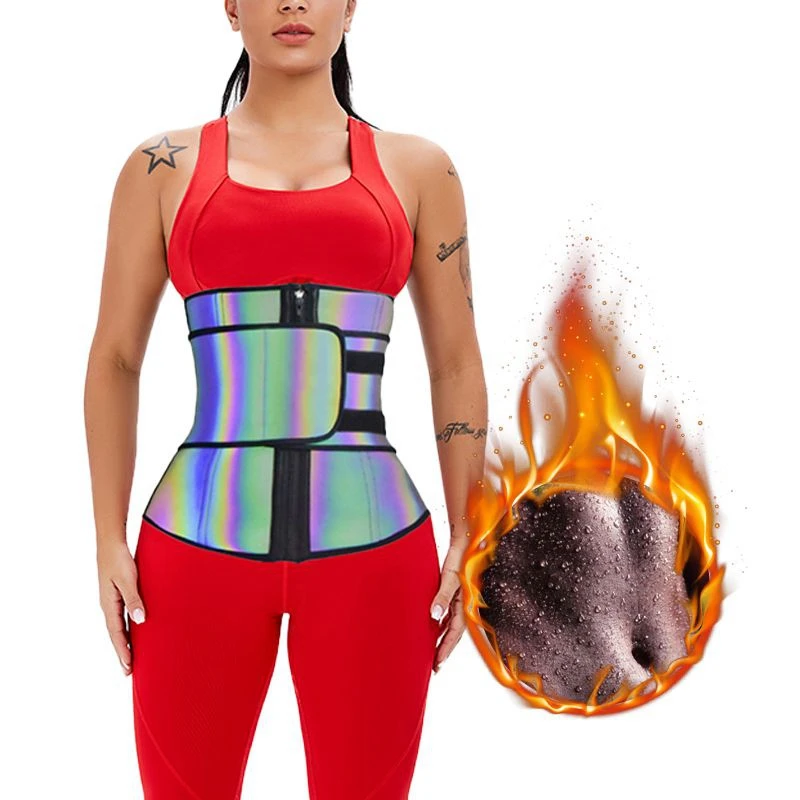 Plus Size Customized Wholesale Zipper Sweat Control Tummy Weight Loss Latex Reflective Waist Trainer With Belt, As picture show
Plus Size Customized Wholesale Zipper Sweat Control Tummy Weight Loss Latex Reflective Waist Trainer With Belt, As picture show