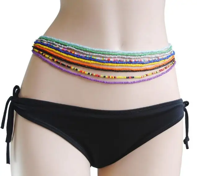 Summer Fashion African Jewelry Seed Beads Waist Chains,Waist Beads Belly Chain Women, Colors
Summer Fashion African Jewelry Seed Beads Waist Chains,Waist Beads Belly Chain Women, Colors