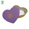Popular purple color custom printed gold stamping paper gift chocolates packaging box
