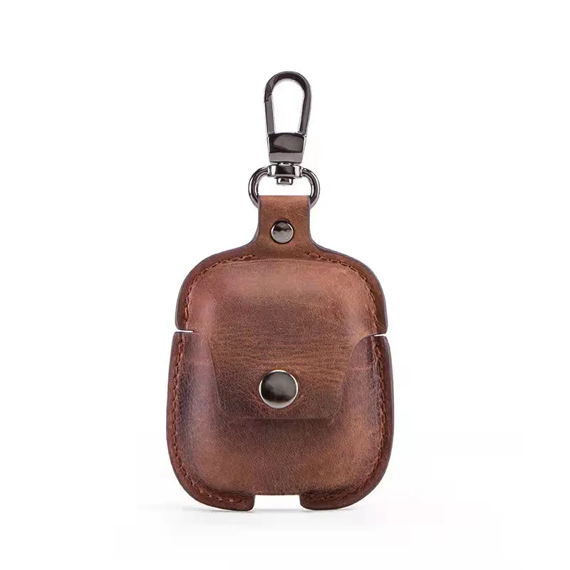 Cowhide Leather Cover For Apple Airpods 1/2 2021 Leather Case With Hook Wireless Charging Box Airpod Accessories
Cowhide Leather Cover For Apple Airpods 1/2 2021 Leather Case With Hook Wireless Charging Box Airpod Accessories