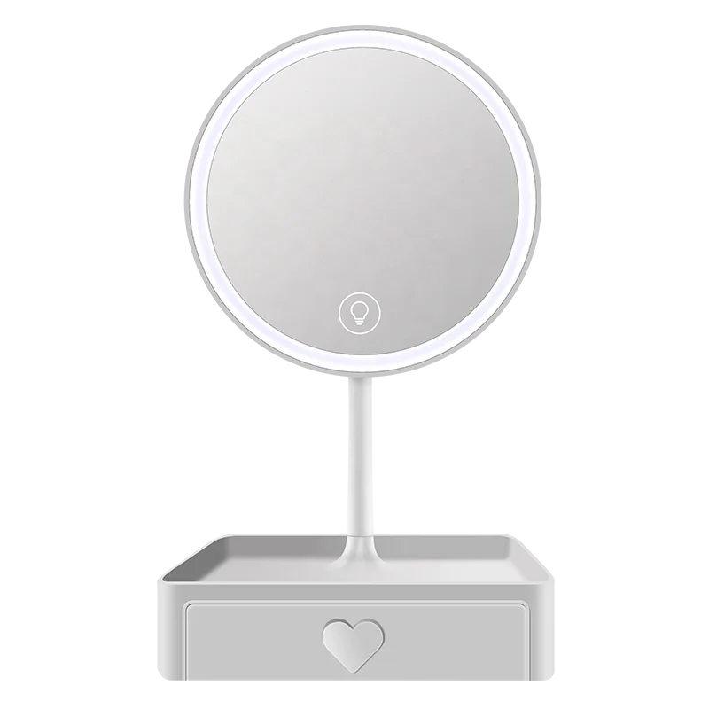 Trendy new products three adjustable lights LED lighting makeup 1X 5X mirror with makeup tool storage box, White/pink/red/customized
Trendy new products three adjustable lights LED lighting makeup 1X 5X mirror with makeup tool storage box, White/pink/red/customized