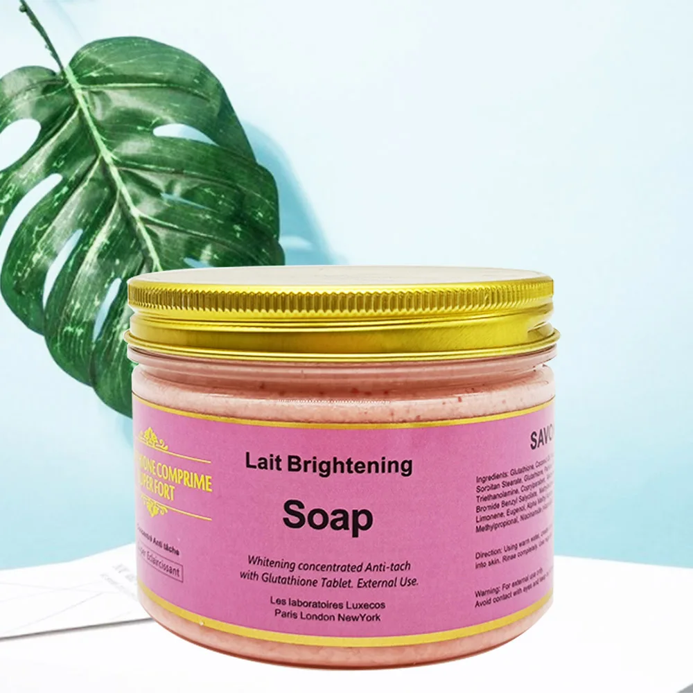 Hot Sale Removing Dark Spots Cleansing The Skin And Making The Skin Soft The Lait Brightening Soap With Gluta And Coconut Oil
Hot Sale Removing Dark Spots Cleansing The Skin And Making The Skin Soft The Lait Brightening Soap With Gluta And Coconut Oil