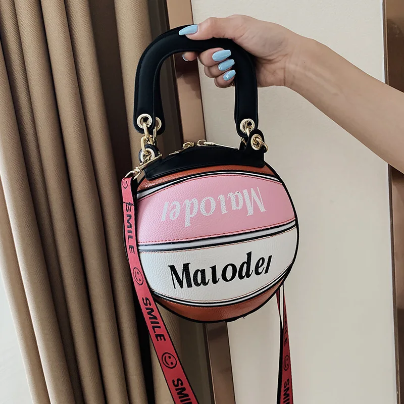 Wholesale Pink Basketball Purses Crossbody Handbag Luxury Handbags for Women Basketball Handbags, 7 colors
Wholesale Pink Basketball Purses Crossbody Handbag Luxury Handbags for Women Basketball Handbags, 7 colors