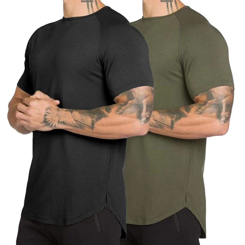 Men's Tshirt Men Tee Tops Wholesale Custom Short Sleeve Breathable Sport Running Fitness Muscle Bodybuilding Mens Gym T Shirt
Men's Tshirt Men Tee Tops Wholesale Custom Short Sleeve Breathable Sport Running Fitness Muscle Bodybuilding Mens Gym T Shirt