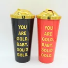 Tumbler Bamboo Double Wall Custom Bamboo Fibre Coffee Mug BPA Wholesale Clear Straw Cup
