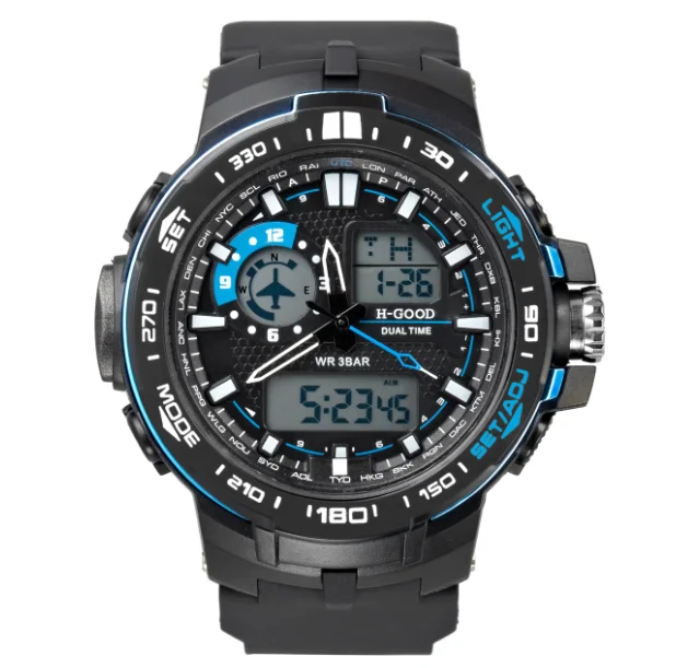 2020 Hot Selling Chronograph Silicone Men's Luxury Sports Military Quartz Watch, 4 colors
2020 Hot Selling Chronograph Silicone Men's Luxury Sports Military Quartz Watch, 4 colors