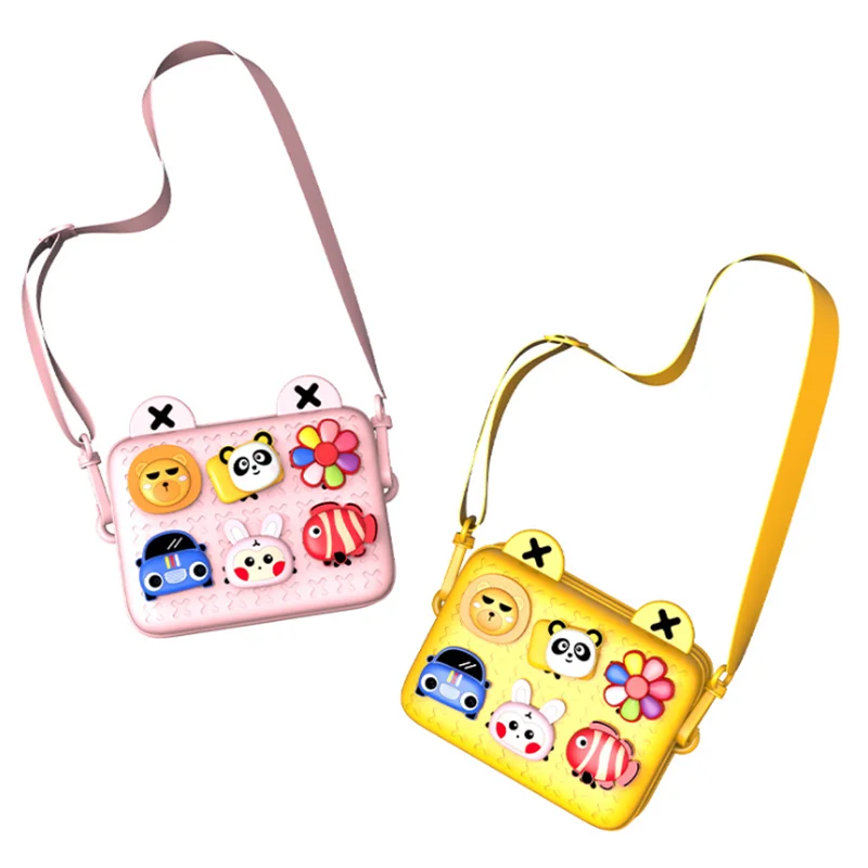 Wholesale Fashion Baby Four Color Kindergarten Schoolbag High Quality EVA Material Cross body Purse Party Bags Kids
Wholesale Fashion Baby Four Color Kindergarten Schoolbag High Quality EVA Material Cross body Purse Party Bags Kids