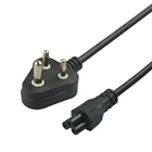 Sipu 工場価格 3 ピンプラグインド 220 12v の電源コード 3 コア電気ケーブルとインドプラグ