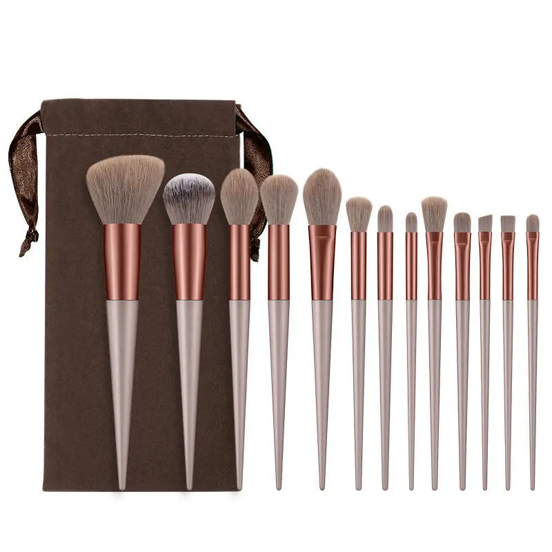 Hot Selling Professional New Arrival 13Pcs Best quality promotional makeup brush set with case custom logo mini makeup brush, Customized color
Hot Selling Professional New Arrival 13Pcs Best quality promotional makeup brush set with case custom logo mini makeup brush, Customized color