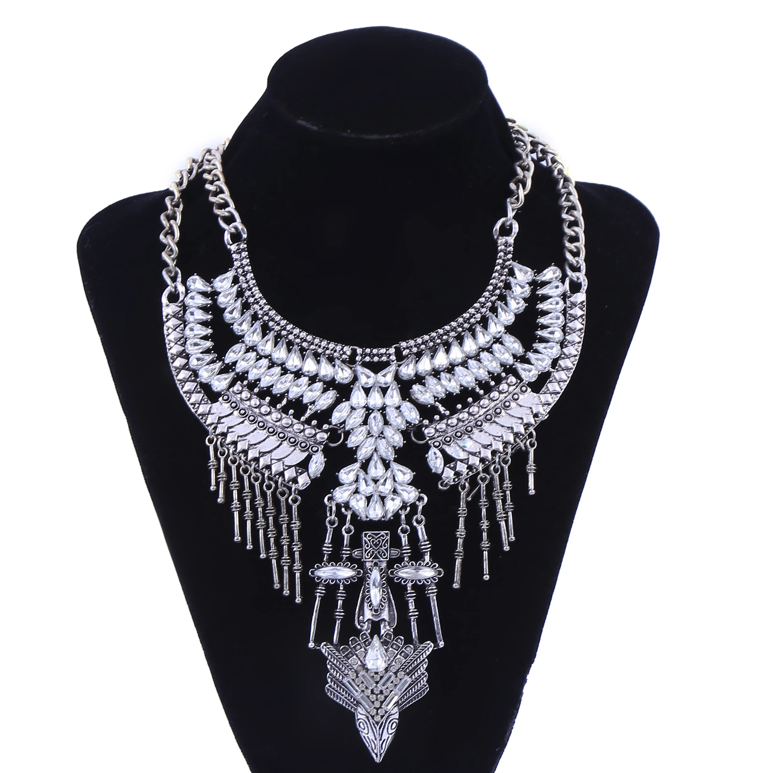 Wholesale Fashion Party Necklace Women Custom Jewelry Wedding Bohemia Necklaces, Gold color
Wholesale Fashion Party Necklace Women Custom Jewelry Wedding Bohemia Necklaces, Gold color