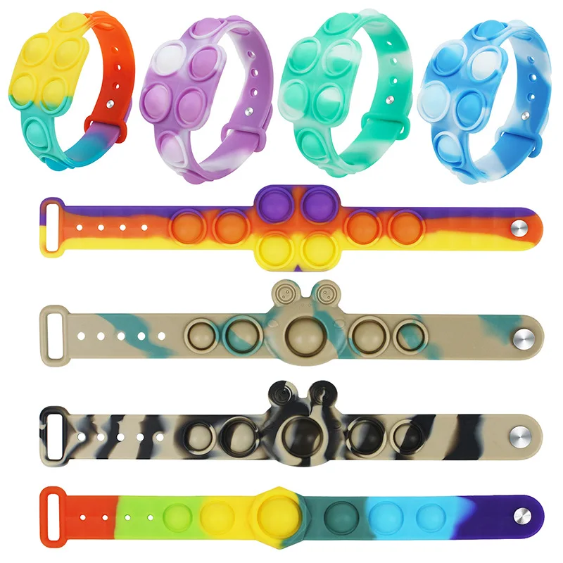 new decompression toy Square round Color Bracelet compression flip press Anti Stress Anxiebracelet kids Pops it Bracelet
new decompression toy Square round Color Bracelet compression flip press Anti Stress Anxiebracelet kids Pops it Bracelet