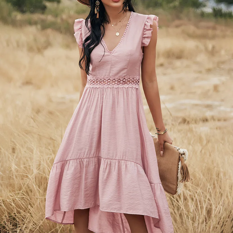 Summer Dress 2021 Women Street Sexy Casual Loose Thin Beach Party Dress Plus Size V Neck Mini Dress Female Vestidos, Shown
Summer Dress 2021 Women Street Sexy Casual Loose Thin Beach Party Dress Plus Size V Neck Mini Dress Female Vestidos, Shown