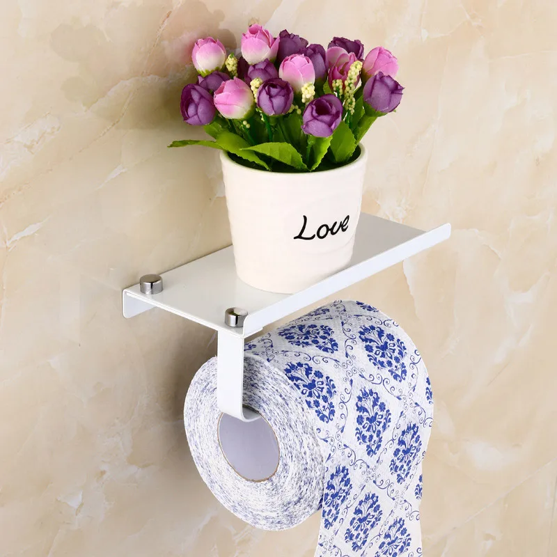 Wholesale Bathroom Toilet Paper Holder Phone Holder Stainless Steel Wall Mount Paper Holder
Wholesale Bathroom Toilet Paper Holder Phone Holder Stainless Steel Wall Mount Paper Holder