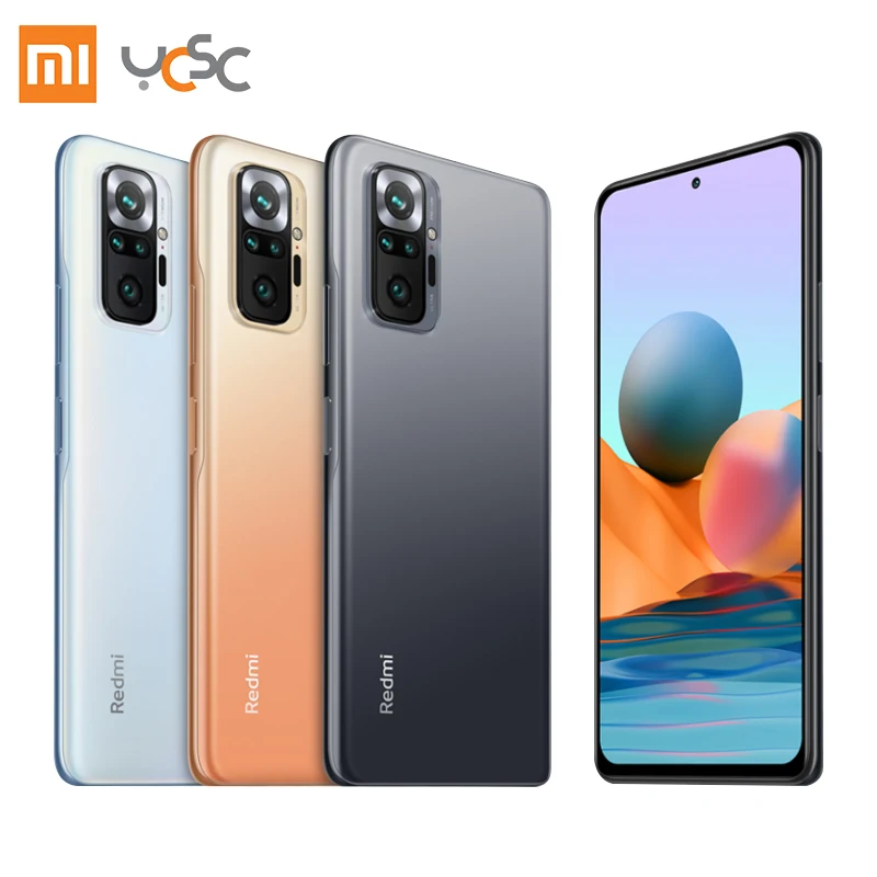 Official New Xiaomi Redmi Note 10 Pro MobilePhone 64 MP camera Snapdragon 732 120Hz AMOLED Display 67W Redmi Smart Phone
Official New Xiaomi Redmi Note 10 Pro MobilePhone 64 MP camera Snapdragon 732 120Hz AMOLED Display 67W Redmi Smart Phone