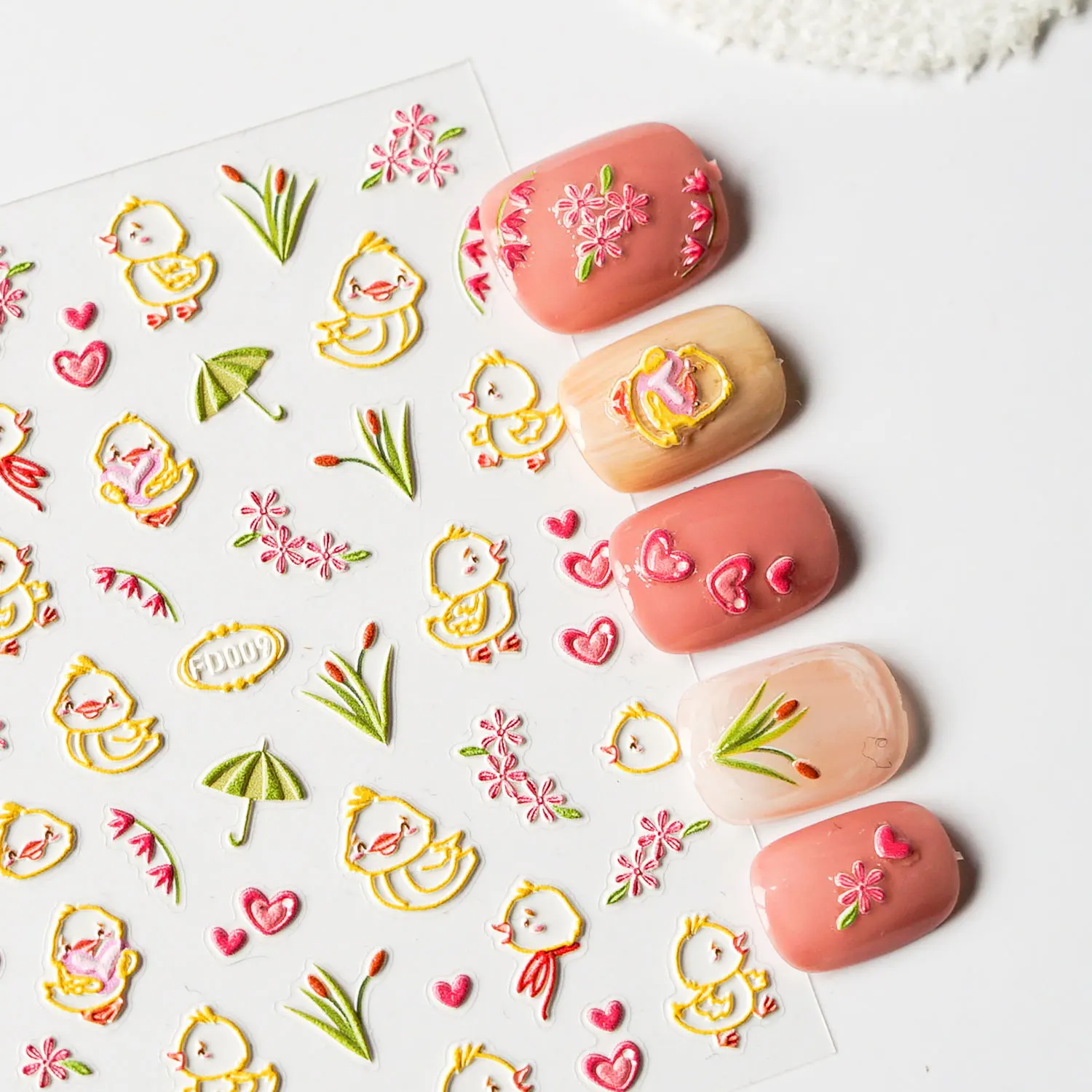 2022 Summer Lace Stereoscopic Designer Self-Adhesive Nail Stickers Embossed Flower Kawaii 5D Nail Art Sticker
2022 Summer Lace Stereoscopic Designer Self-Adhesive Nail Stickers Embossed Flower Kawaii 5D Nail Art Sticker