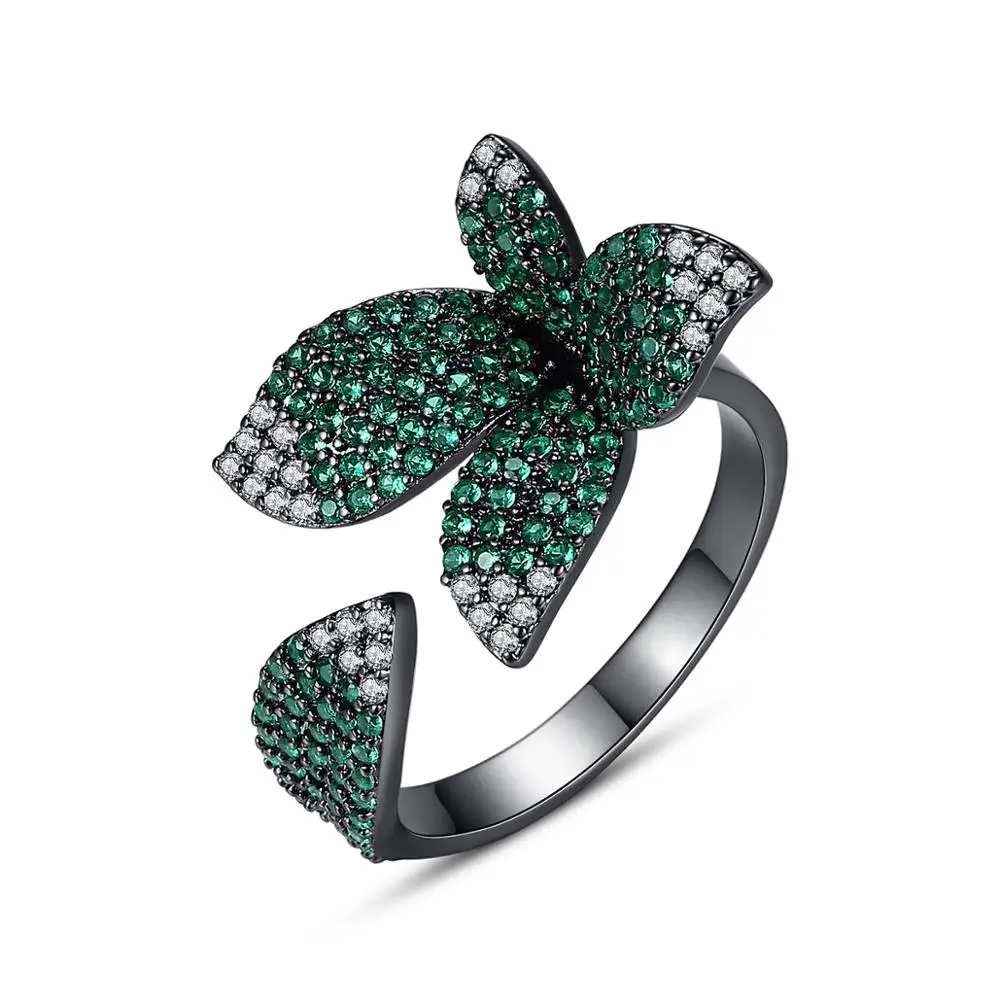 LUOTEEMI Elegant Fashion Flower Resizeable Rings for Women Tiny Cubic Zirconia Women Engagement Ring
LUOTEEMI Elegant Fashion Flower Resizeable Rings for Women Tiny Cubic Zirconia Women Engagement Ring