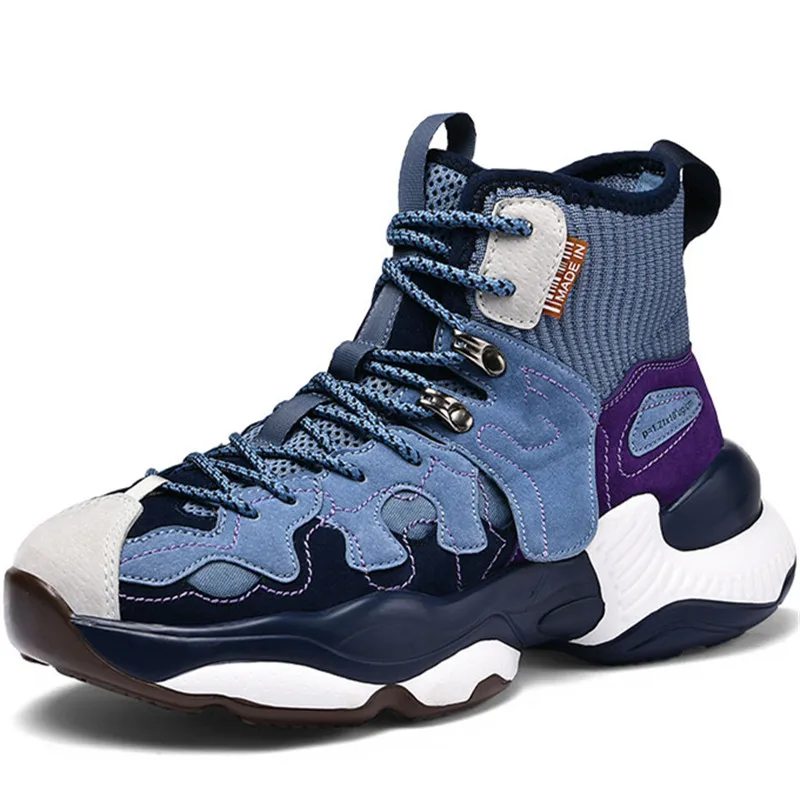 Hot Running Shoes High Top Men Sneakers Chunky Dad Shoes Jogging Trainers Men Breathable Sports Zapatillas Hombre
Hot Running Shoes High Top Men Sneakers Chunky Dad Shoes Jogging Trainers Men Breathable Sports Zapatillas Hombre
