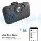 Car Bluetooth Kits 2020 Hot Selling Amazon Multipoint Car Bluetooth Car Kits Speakerphone For Mobile Handsfree Talking