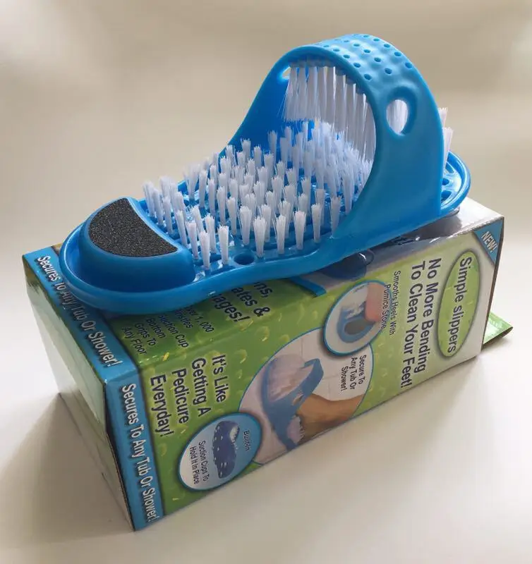 Suction Cup Brush To Remove Dead Skin Bathroom Cleaning Brush Footbrush Bath Brush Foot Slippers, Blue 
Suction Cup Brush To Remove Dead Skin Bathroom Cleaning Brush Footbrush Bath Brush Foot Slippers, Blue